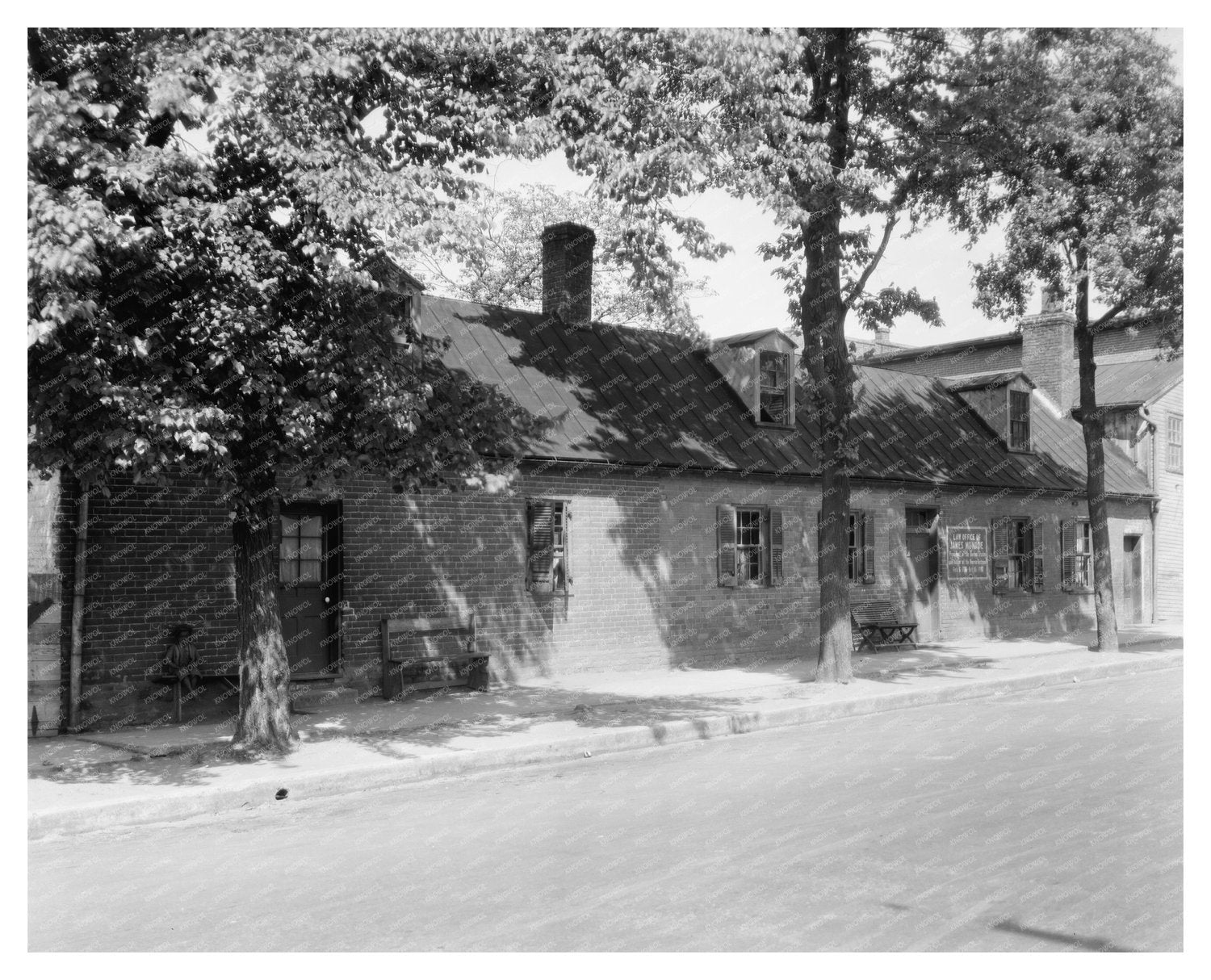 Fredericksburg VA Law Office Photo, Early 1900s