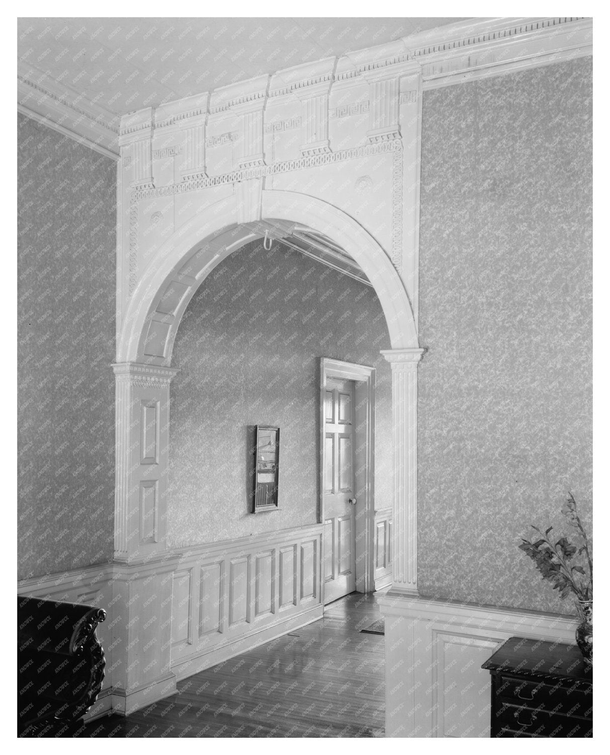 Fredericksburg VA 1900s Vintage Architectural Photo