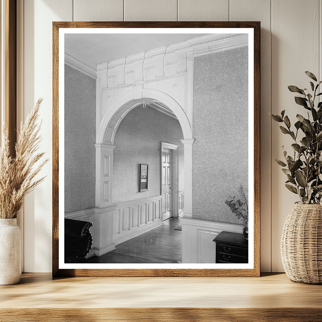 Fredericksburg VA 1900s Vintage Architectural Photo