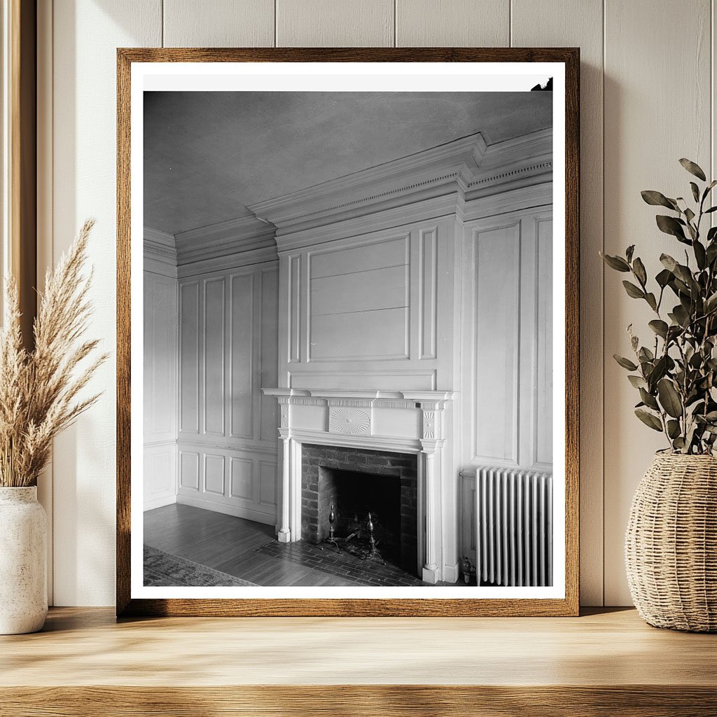 Historic Fredericksburg Home Interior, Virginia 1920s