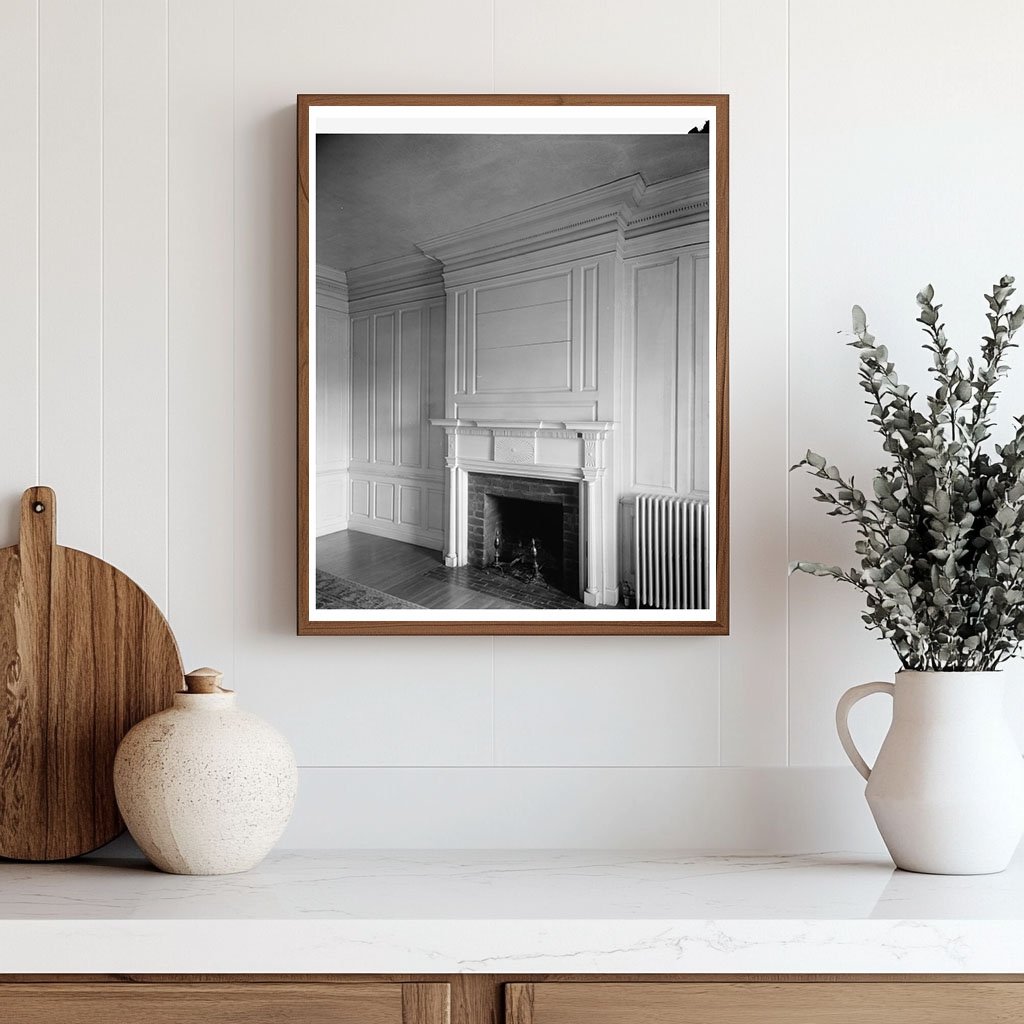 Historic Fredericksburg Home Interior, Virginia 1920s