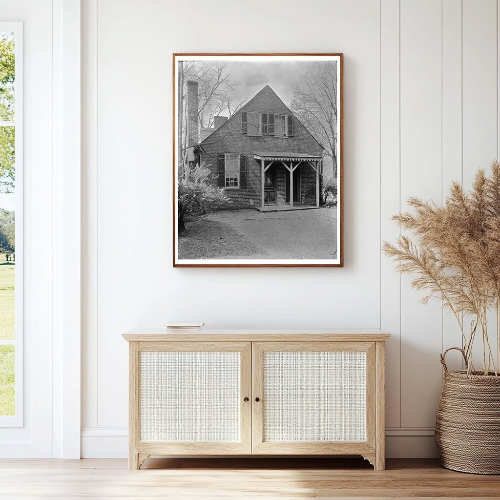 Fredericksburg VA Architecture, Early 1900s Vintage Photo