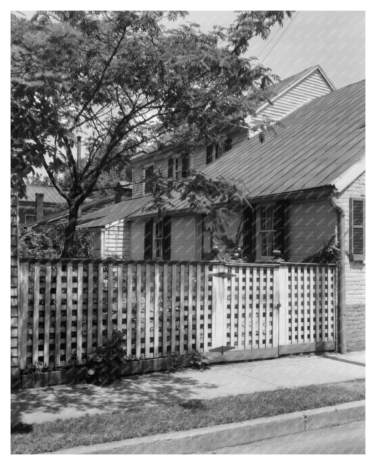 Fredericksburg VA Architecture 20th Century Historical Photo