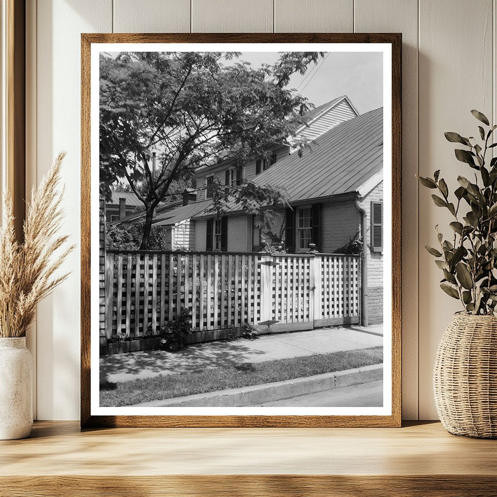 Fredericksburg VA Architecture 20th Century Historical Photo