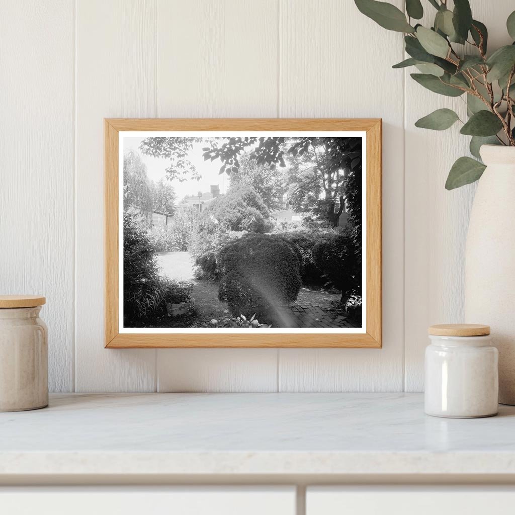 Fredericksburg VA Gardens 1900s - Carnegie Survey