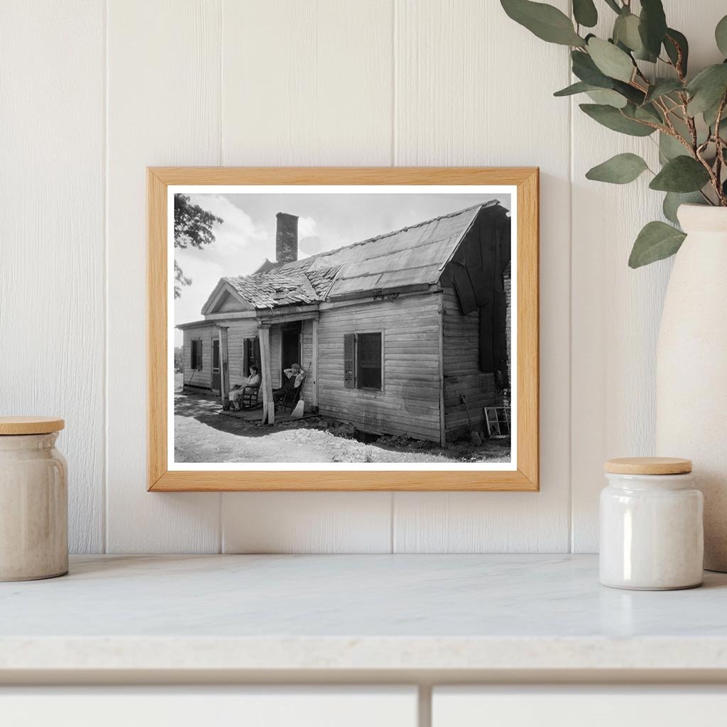 Fredericksburg VA Vintage Farmhouse Scene, Early 20th Centur