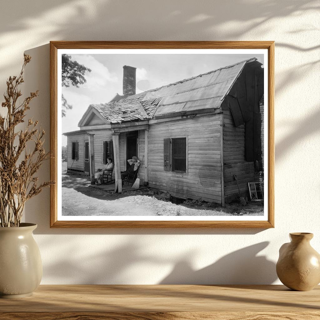 Fredericksburg VA Vintage Farmhouse Scene, Early 20th Centur