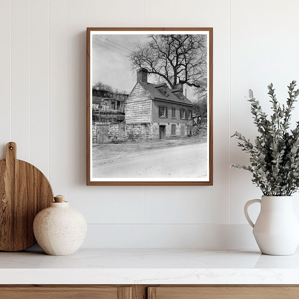 Historic Fredericksburg Building, Virginia 1910