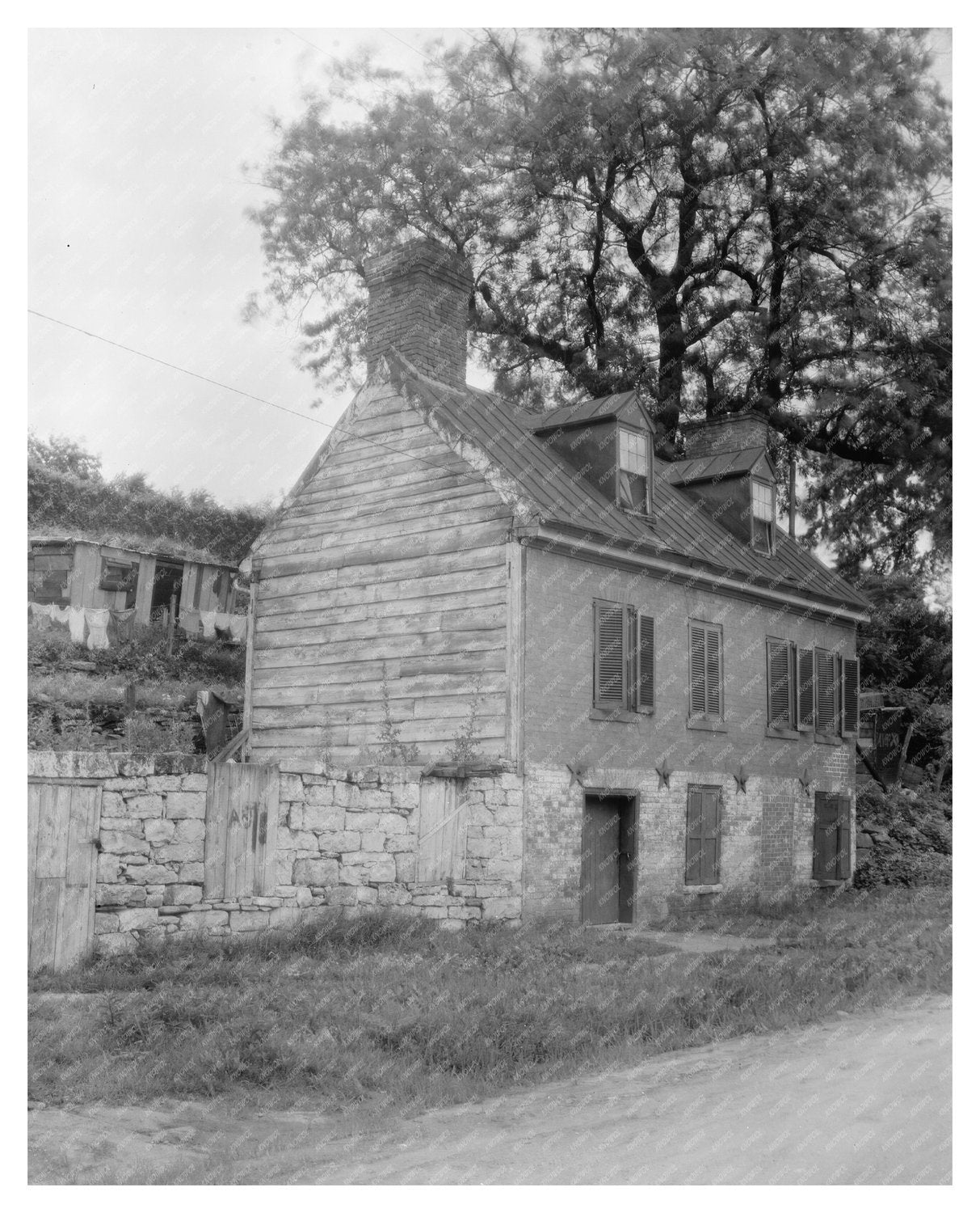 Fredericksburg VA Historic Building Photo, Early 1900s