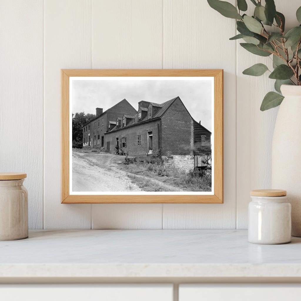 Fredericksburg VA 1910s Vintage Architecture Photo