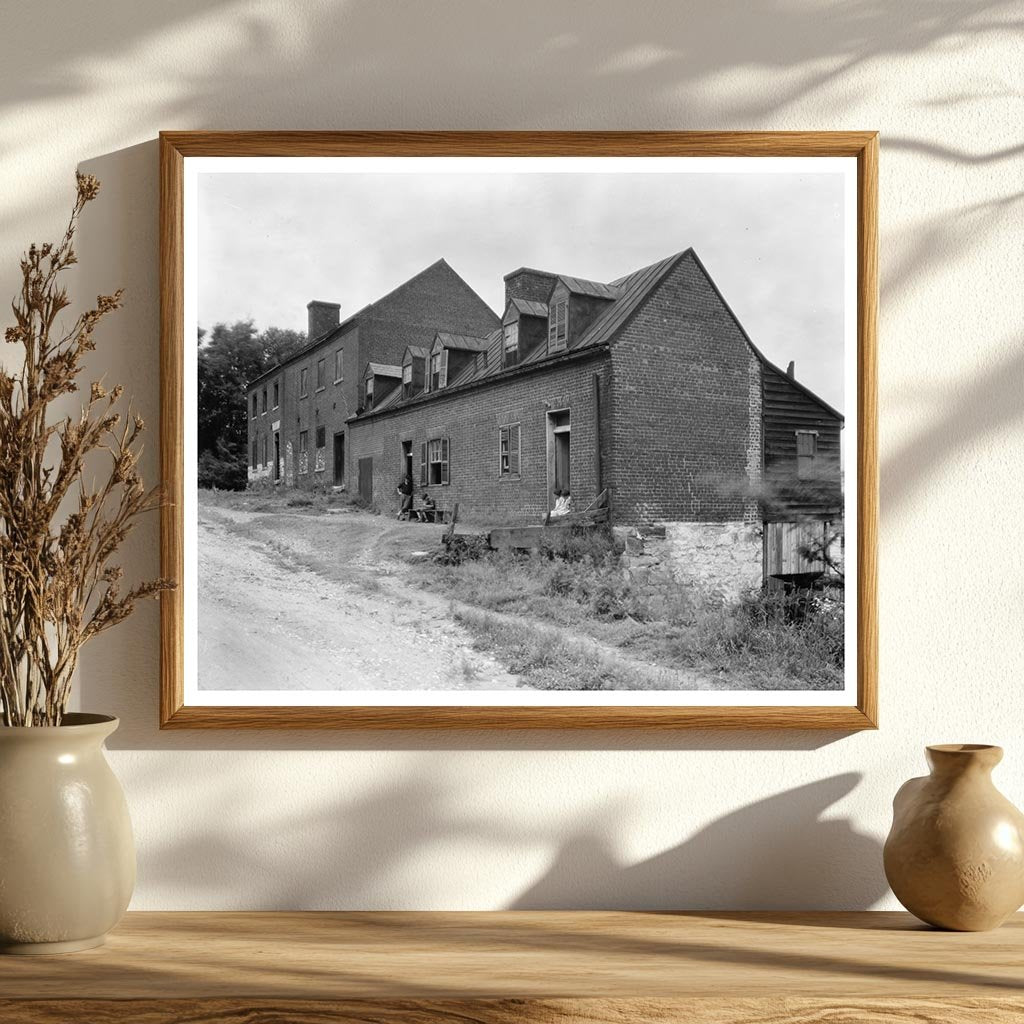 Fredericksburg VA 1910s Vintage Architecture Photo