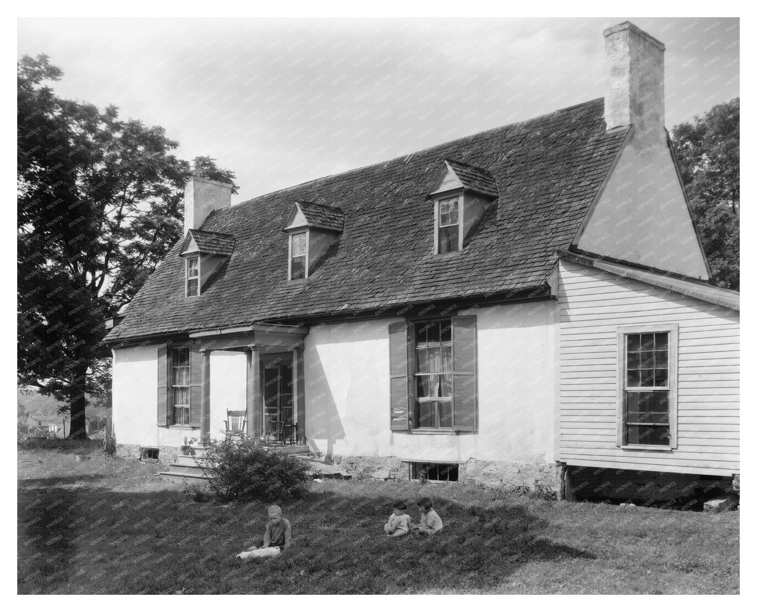 Fredericksburg VA 1910s Vintage Architectural Photo