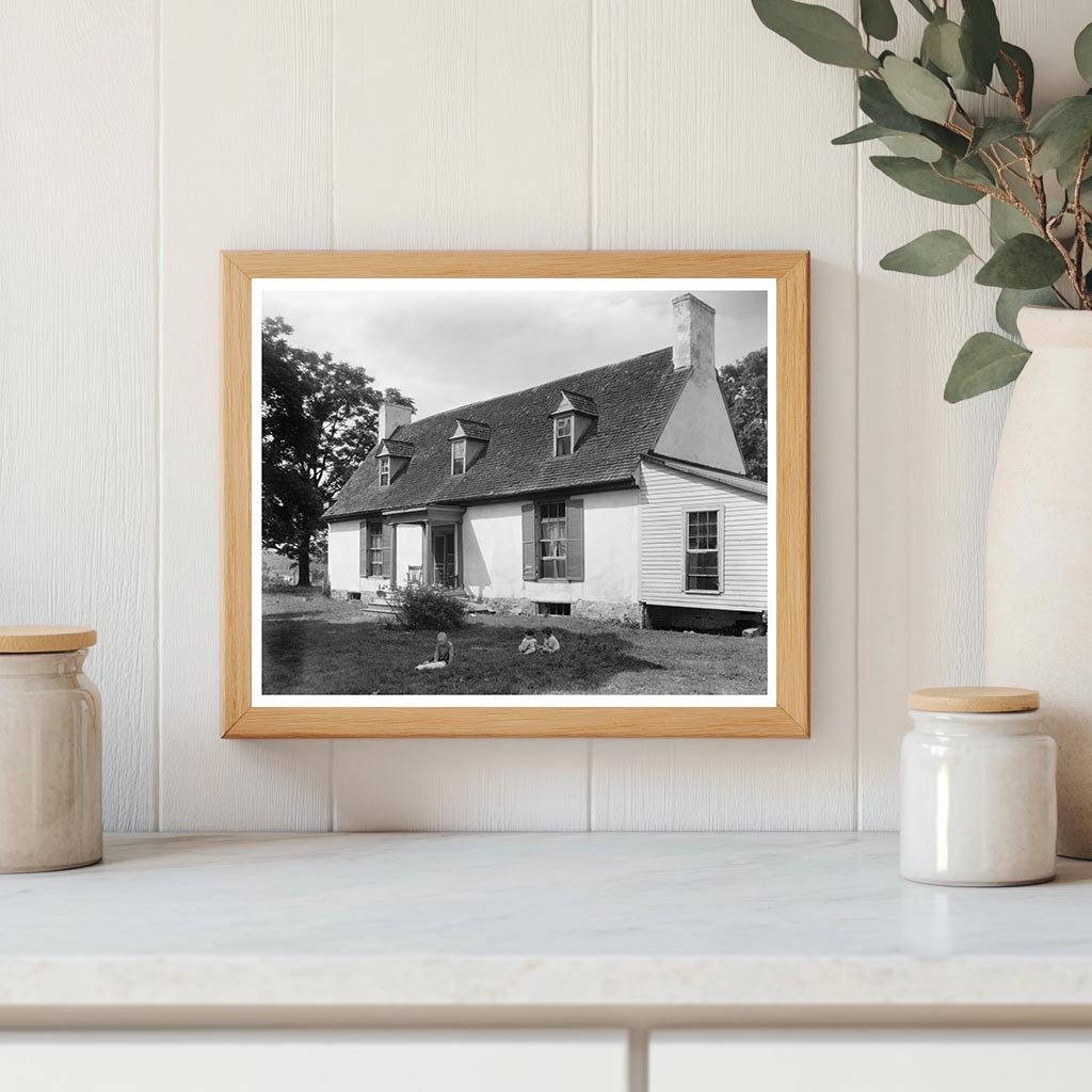 Fredericksburg VA 1910s Vintage Architectural Photo