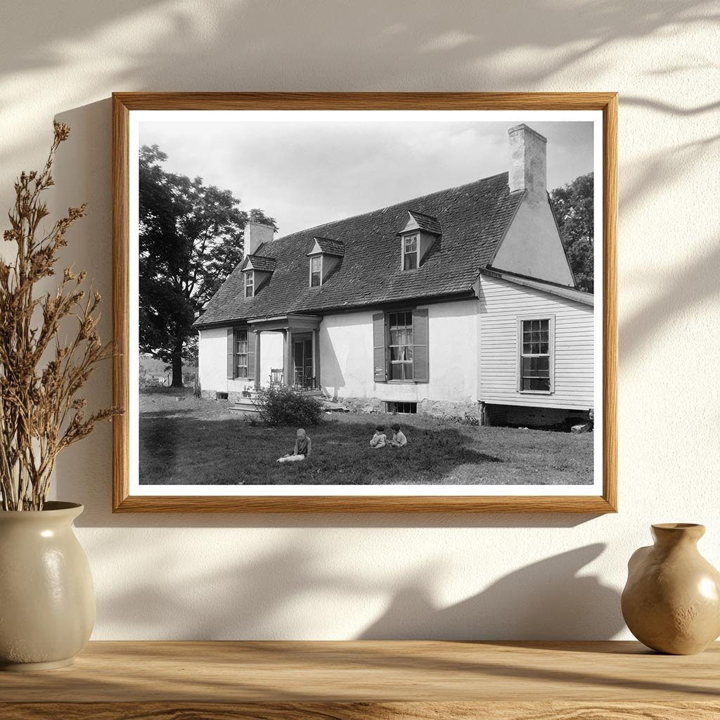 Fredericksburg VA 1910s Vintage Architectural Photo