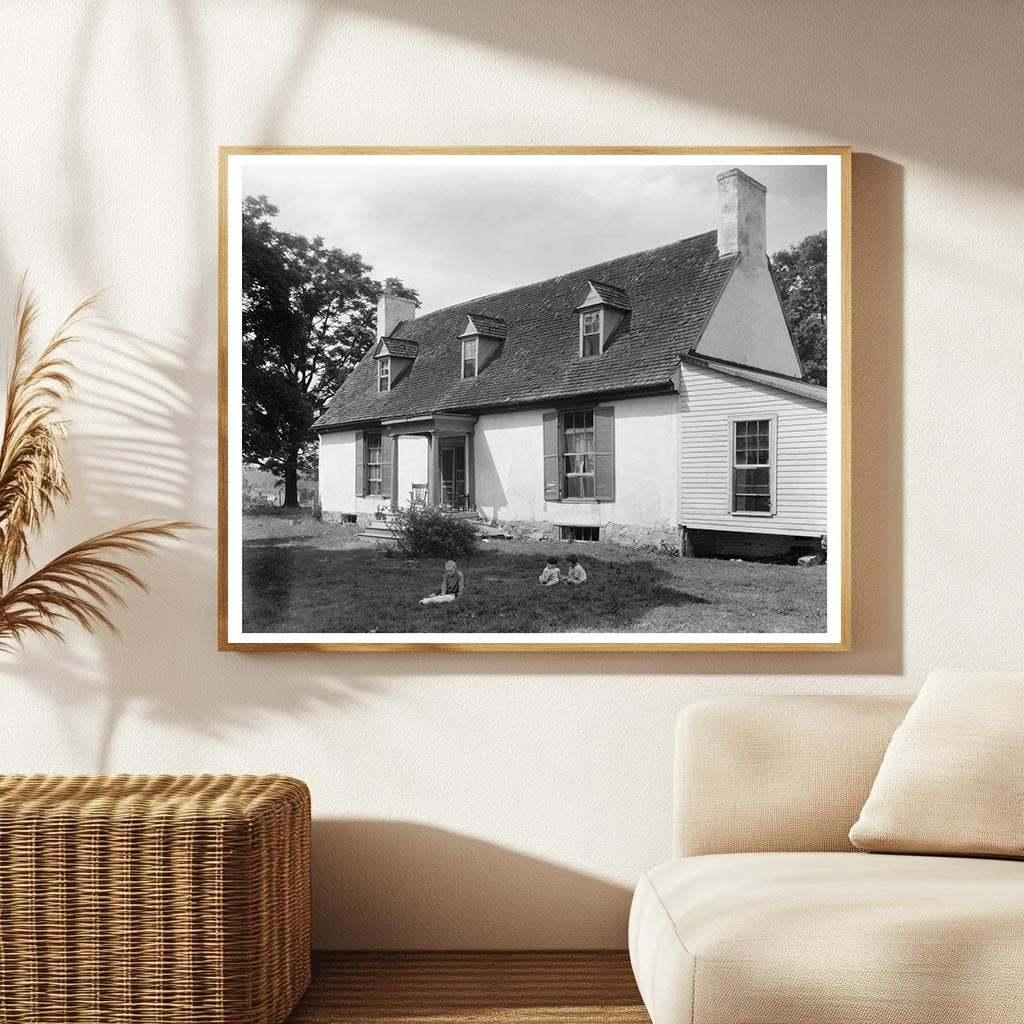 Fredericksburg VA 1910s Vintage Architectural Photo