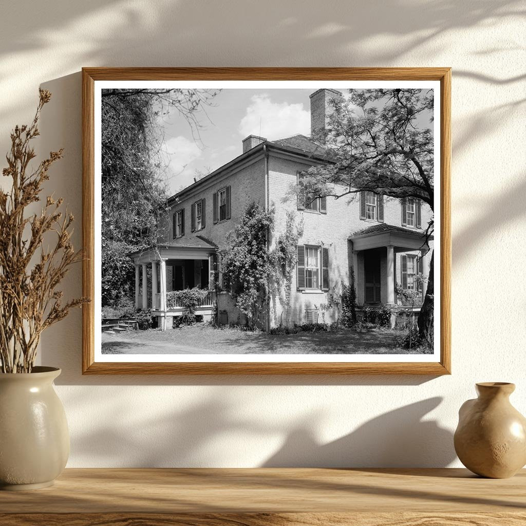 Fredericksburg VA Home Architecture Photo, Early 20th Centur