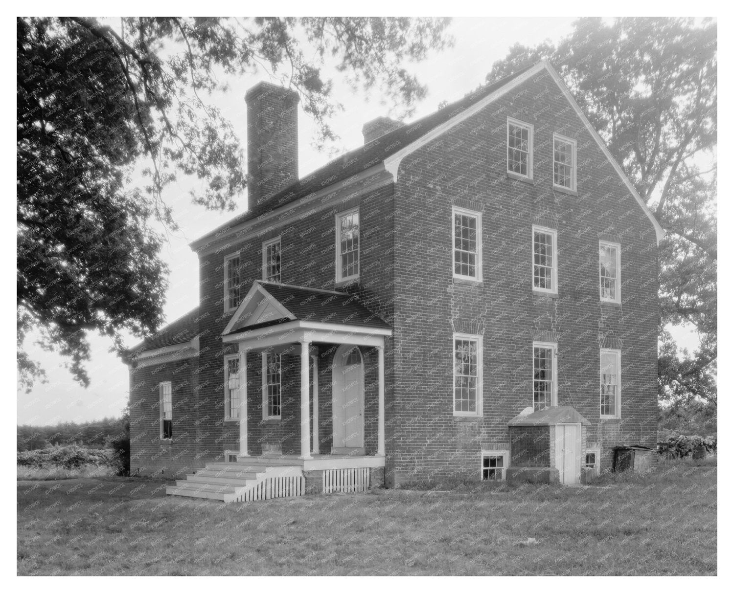Fredericksburg VA Residence, Early 20th Century Photo