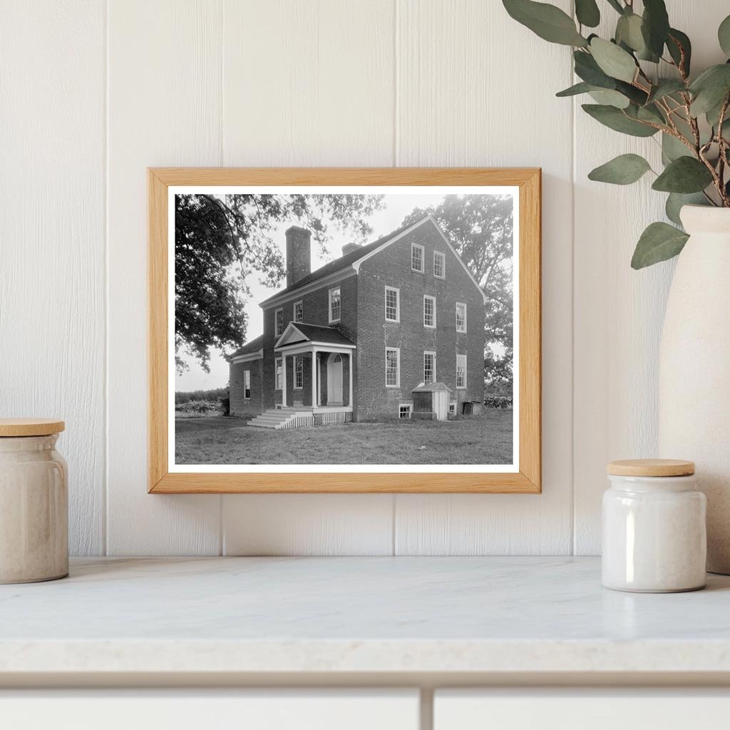 Fredericksburg VA Residence, Early 20th Century Photo