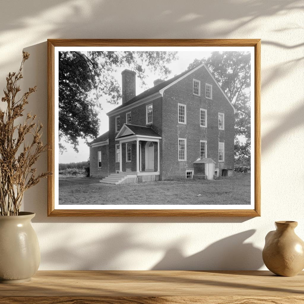 Fredericksburg VA Residence, Early 20th Century Photo