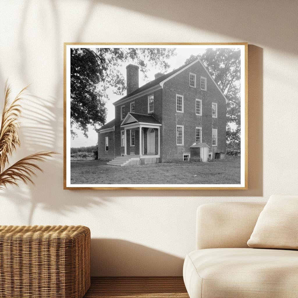 Fredericksburg VA Residence, Early 20th Century Photo