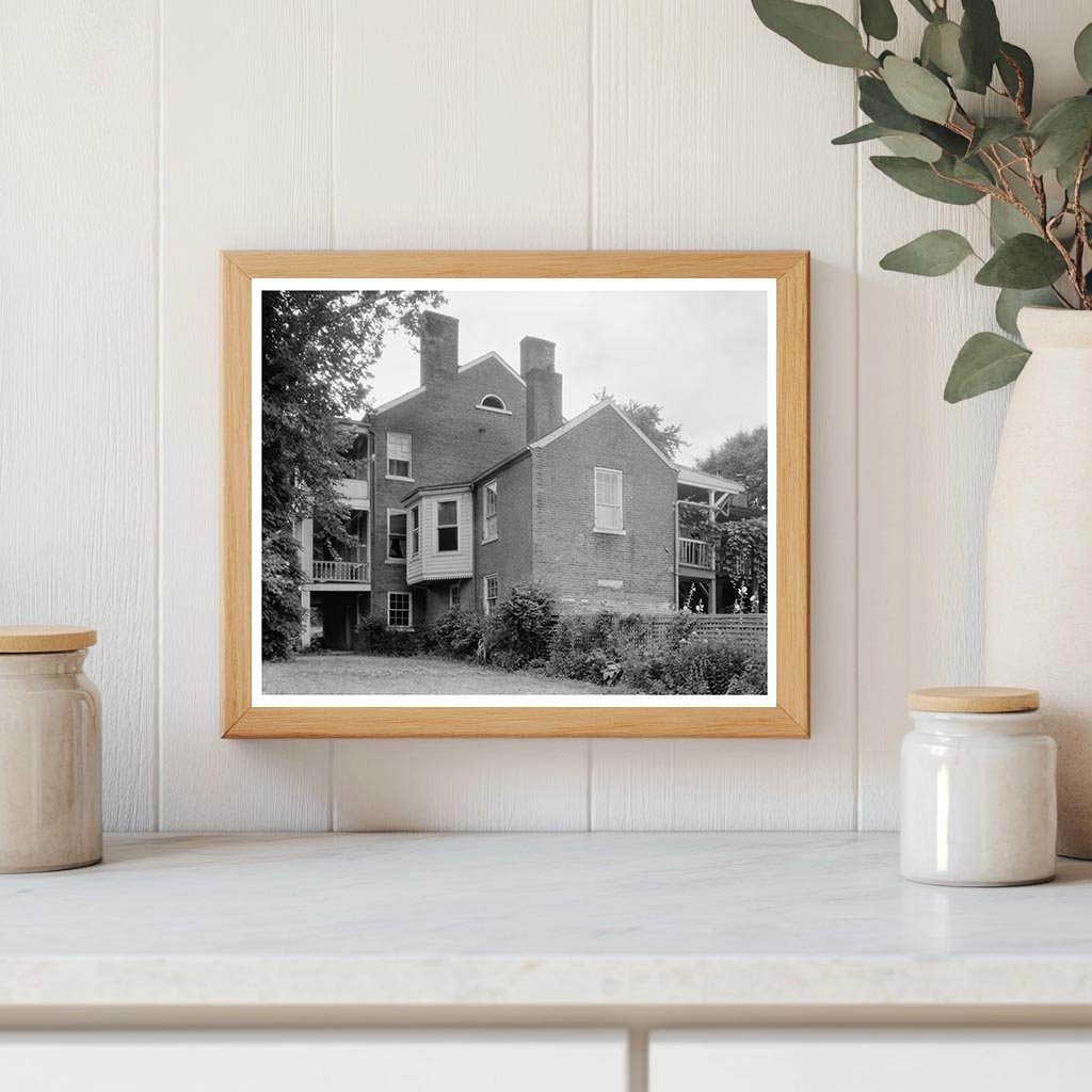 Fredericksburg VA 1953: Vintage 19th-Century Architecture