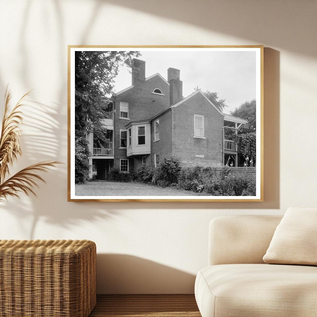 Fredericksburg VA 1953: Vintage 19th-Century Architecture