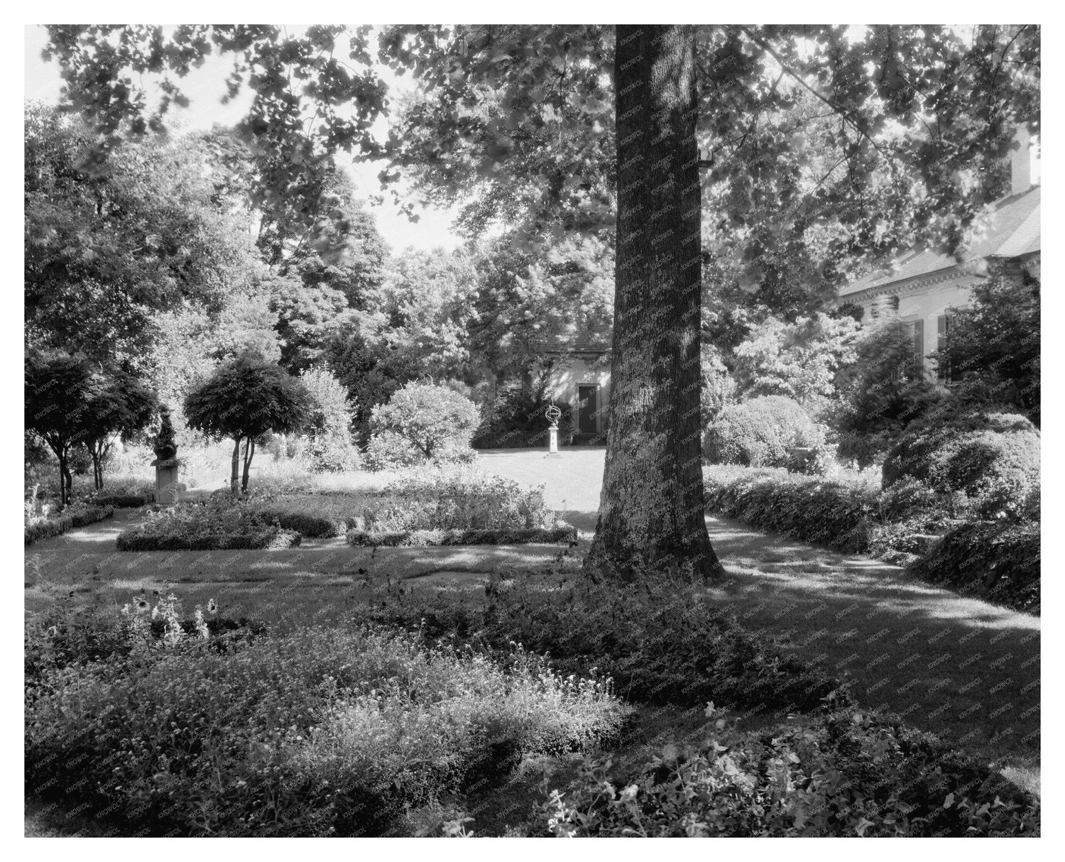 Vintage Chatham Estate Photo, Stafford County, VA 1930s