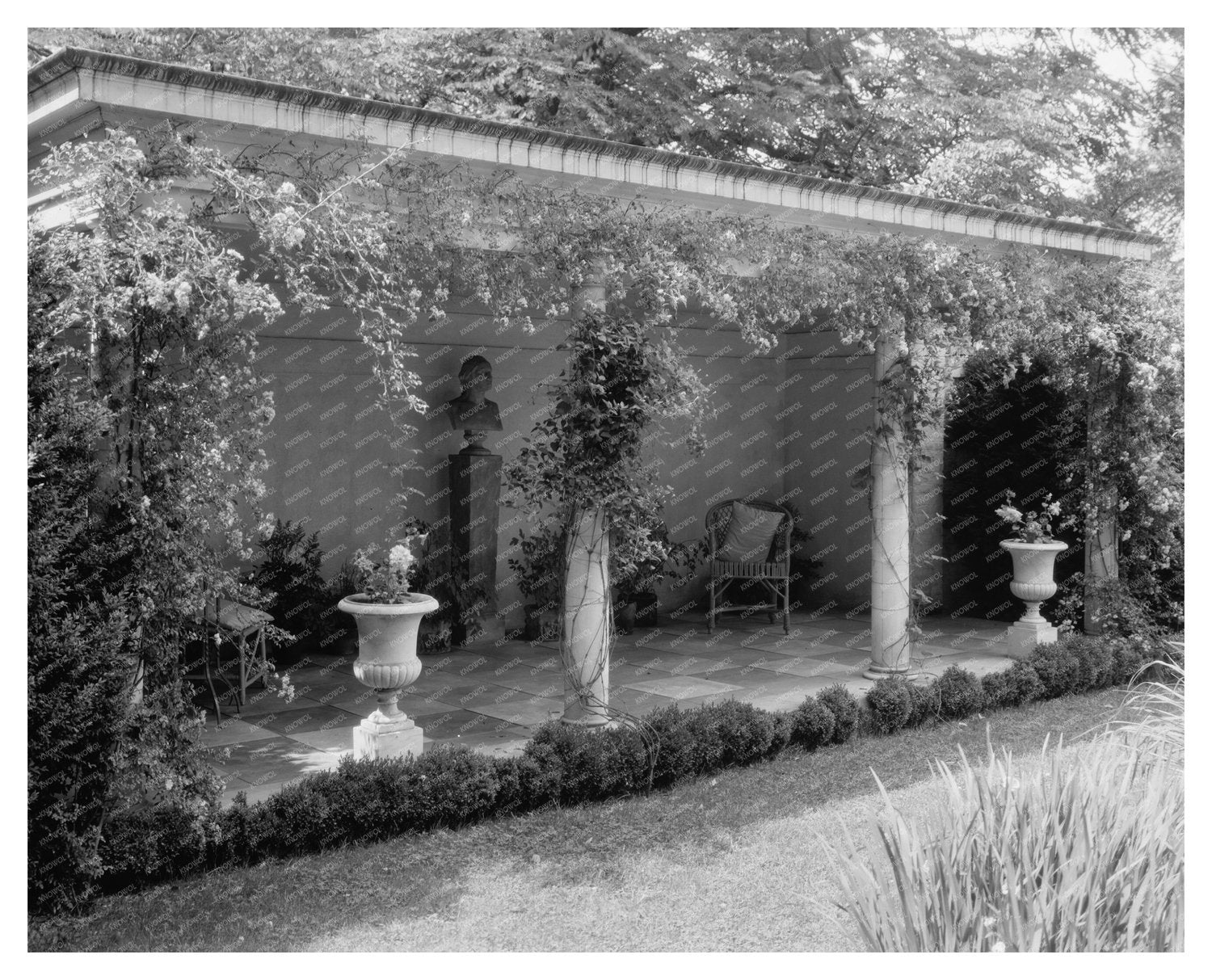 Restoration of Chatham Estate, Fredericksburg VA, 1900s