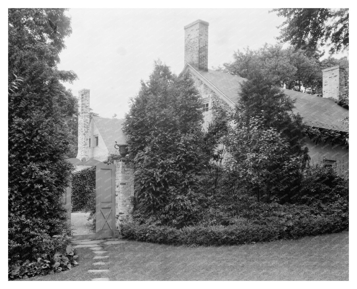 Fredericksburg Estate Restoration, Virginia 1930s
