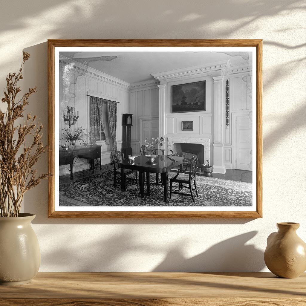 Chatham Estate Interior, Fredericksburg VA 1914