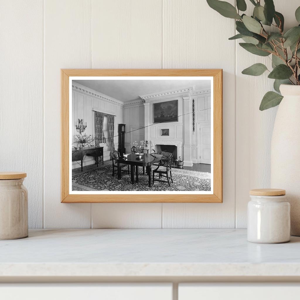 Vintage Photo of Chatham Estate Restoration, Stafford VA 193