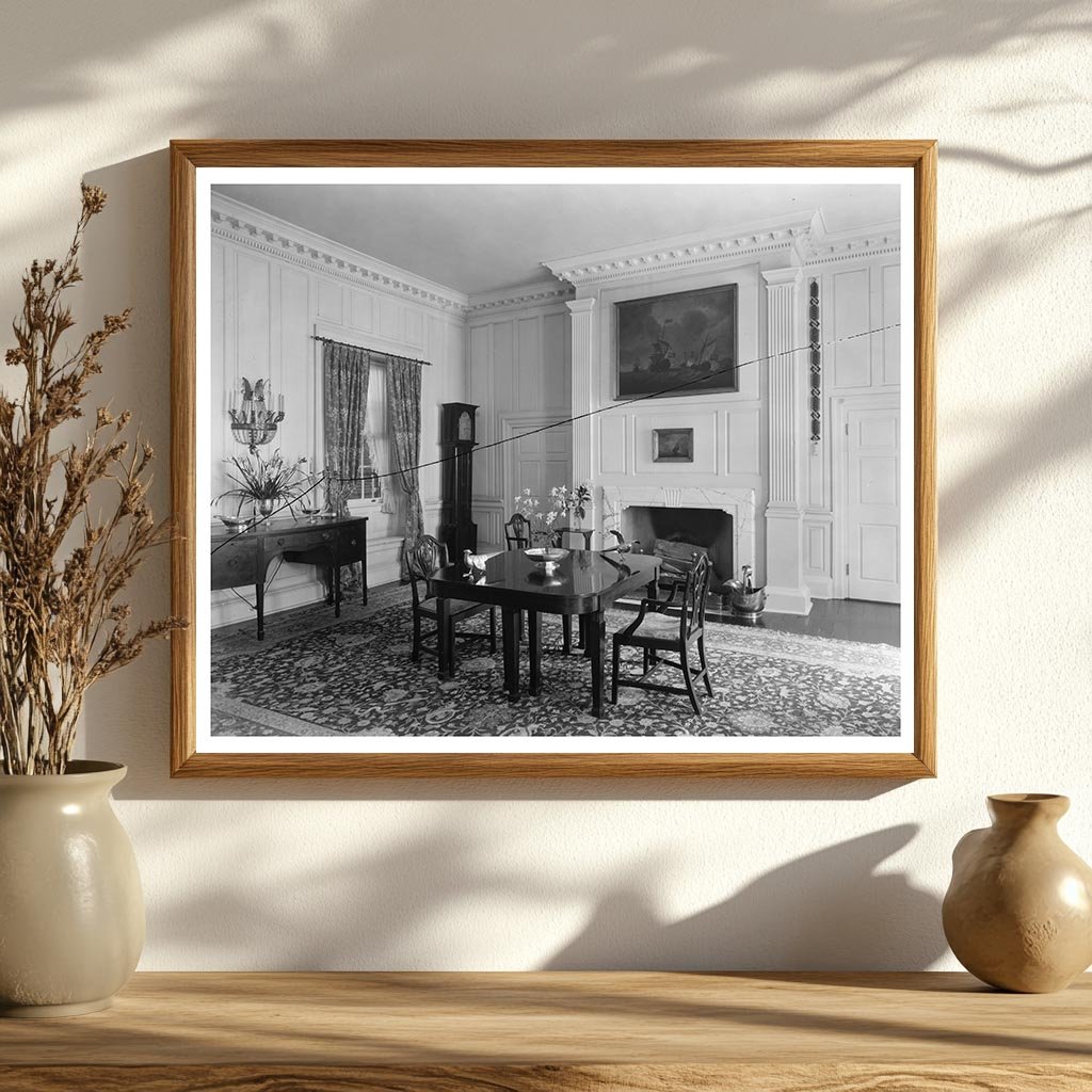 Vintage Photo of Chatham Estate Restoration, Stafford VA 193