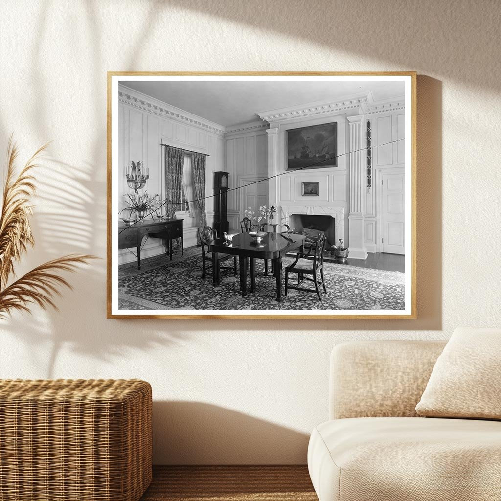 Vintage Photo of Chatham Estate Restoration, Stafford VA 193