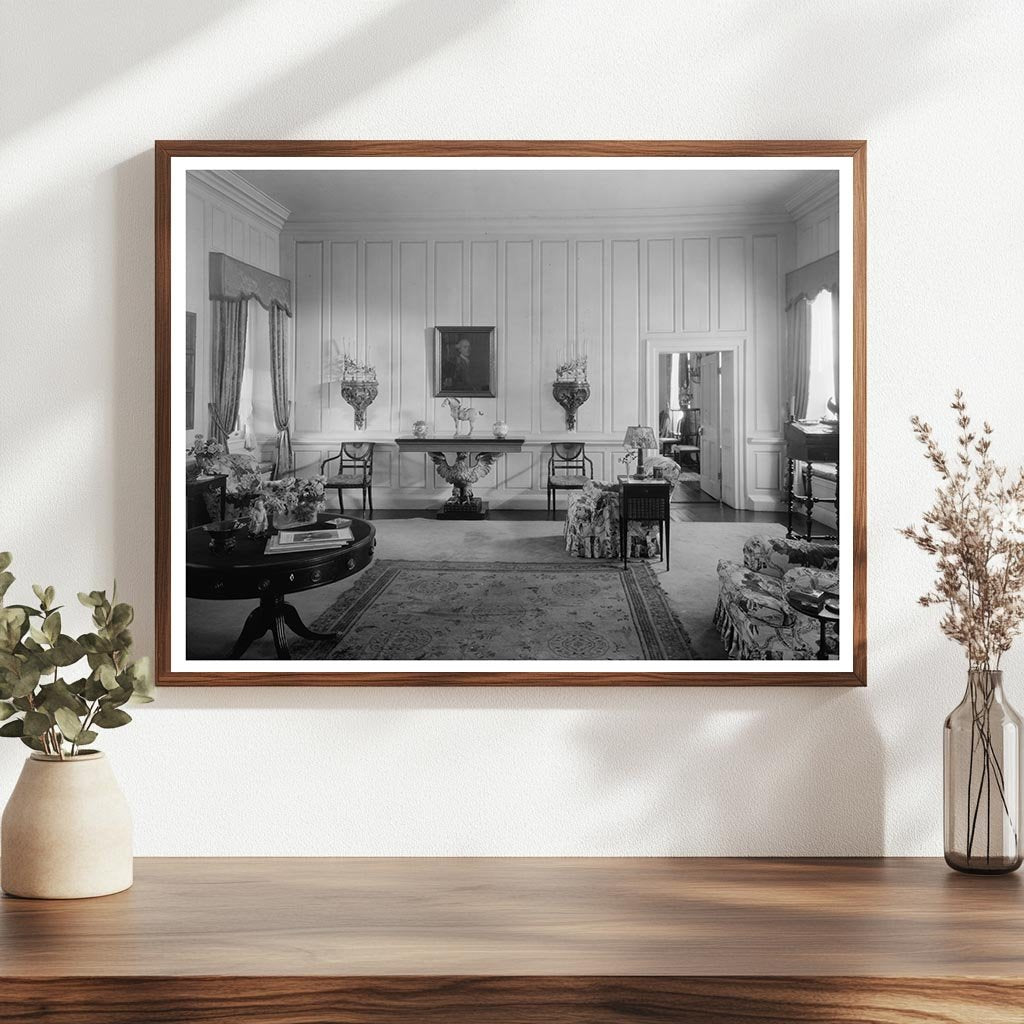 Chatham Estate Interiors, Fredericksburg VA, Early 1900s