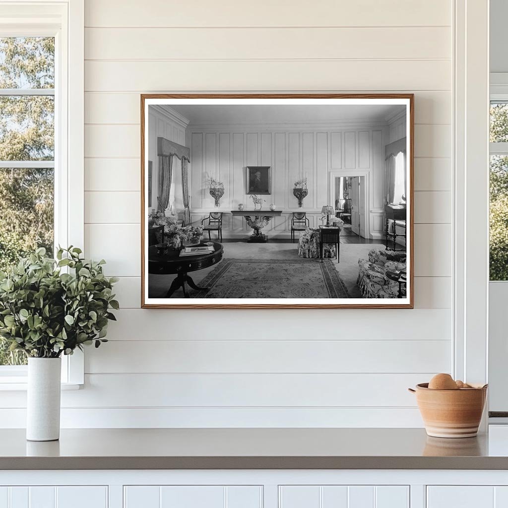 Chatham Estate Interiors, Fredericksburg VA, Early 1900s