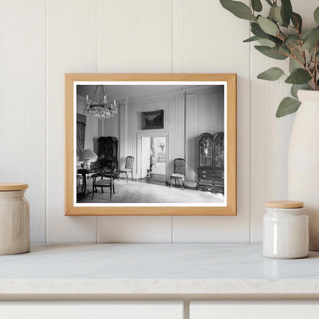 Chatham Estate Interiors, Fredericksburg, Virginia 1930