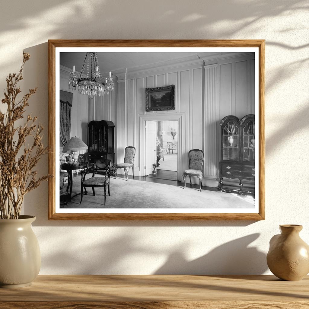Chatham Estate Interiors, Fredericksburg, Virginia 1930