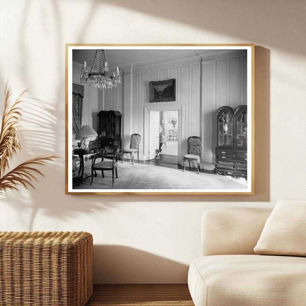 Chatham Estate Interiors, Fredericksburg, Virginia 1930