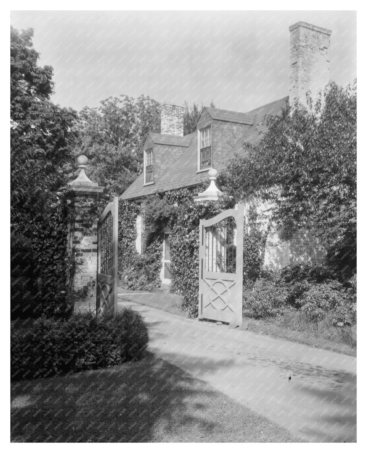 Vintage Stafford County Estate Photo, Virginia 20th Century