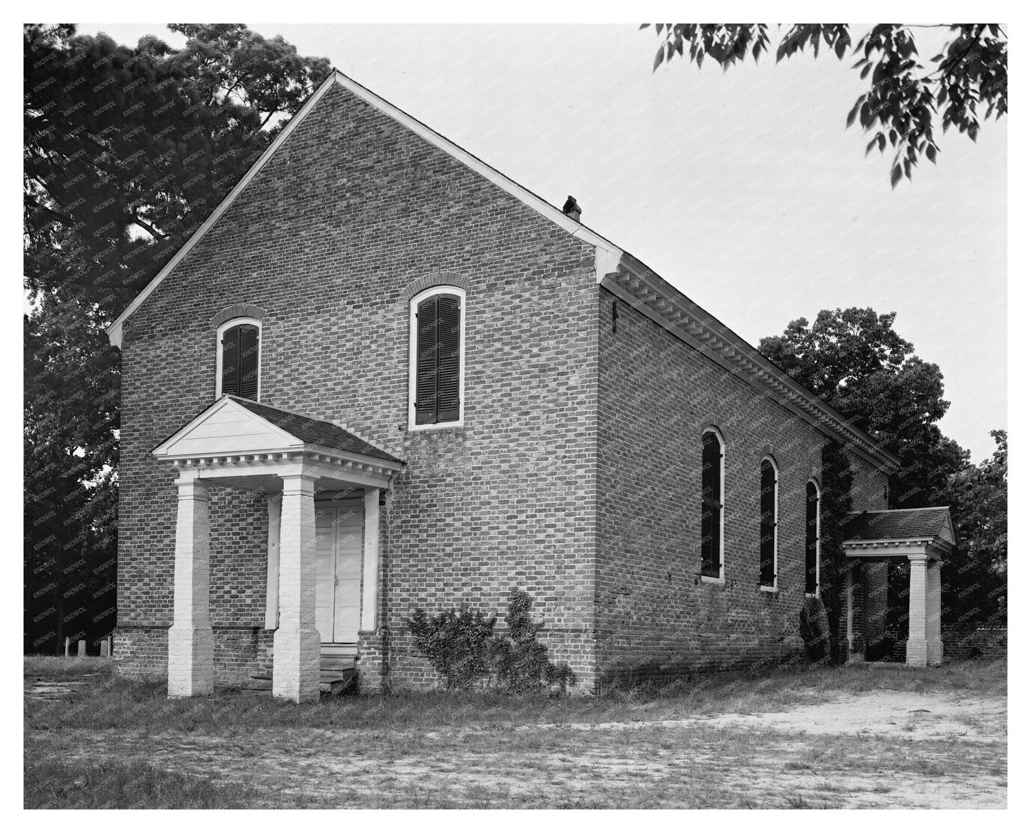 St. Martins Parish, Ashland VA, Colonial Architecture 1735