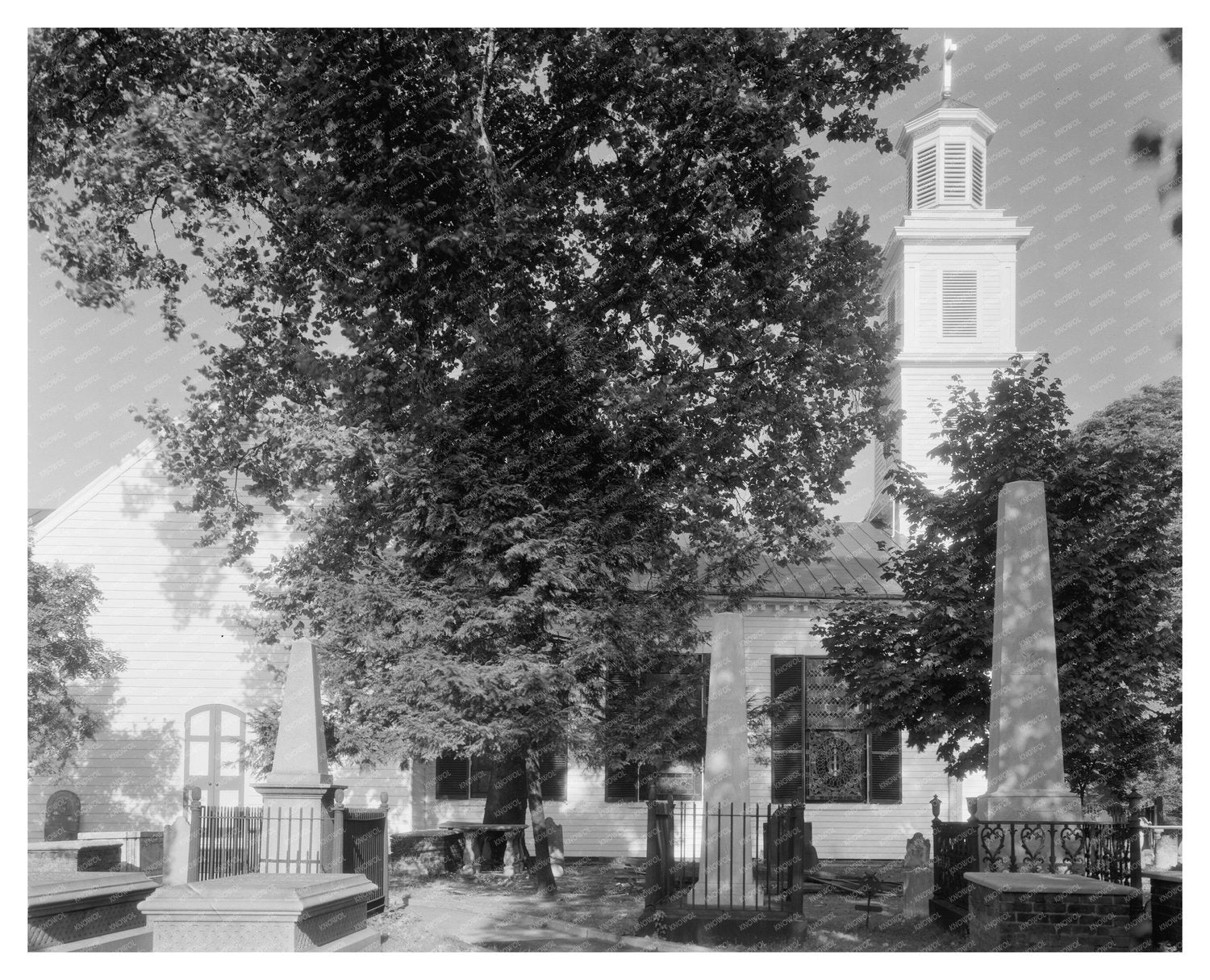 Henrico Parish Church, Richmond VA, Historic Photo 2023