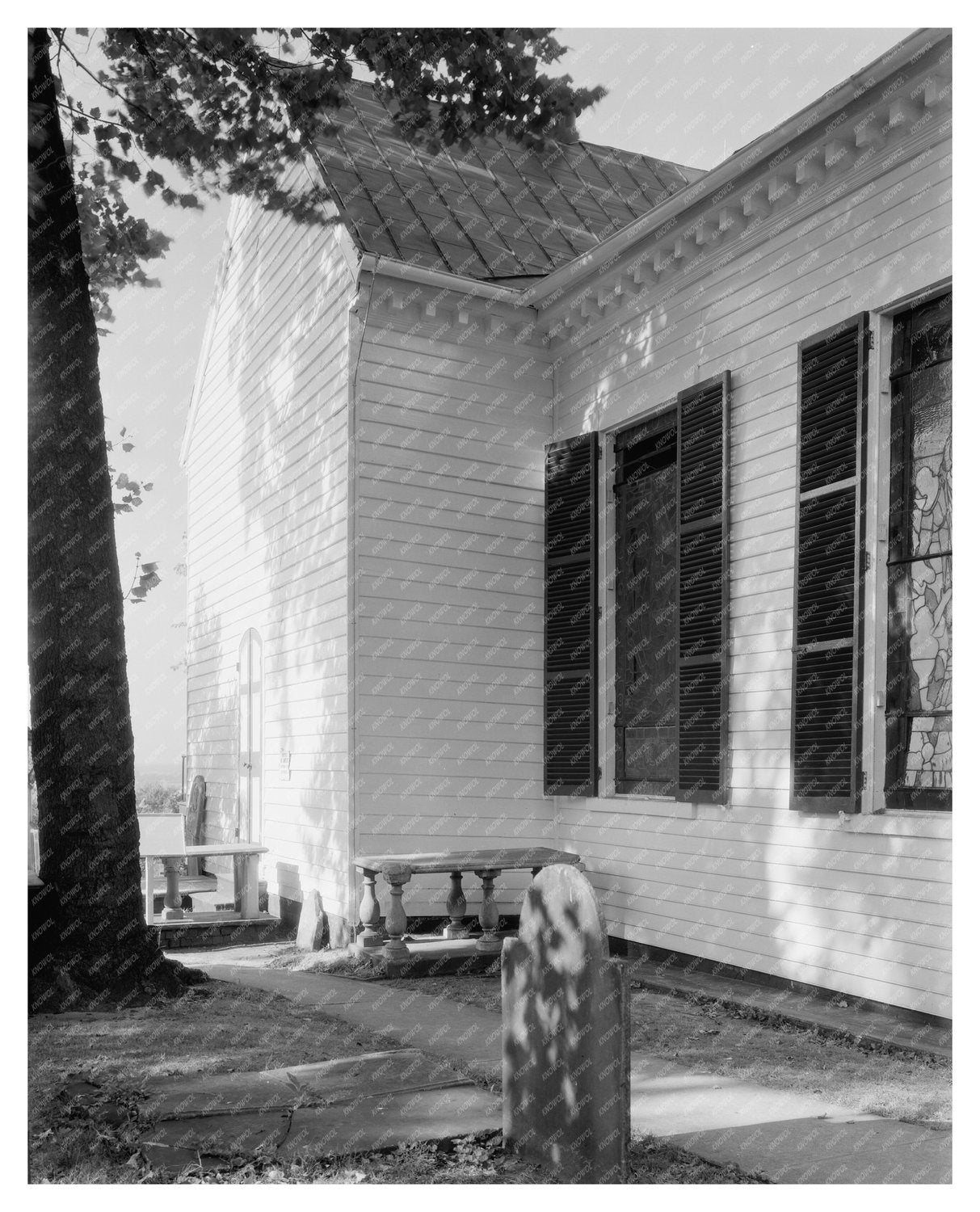 Historic Richmond Church, Virginia 1741 Architectural Landma