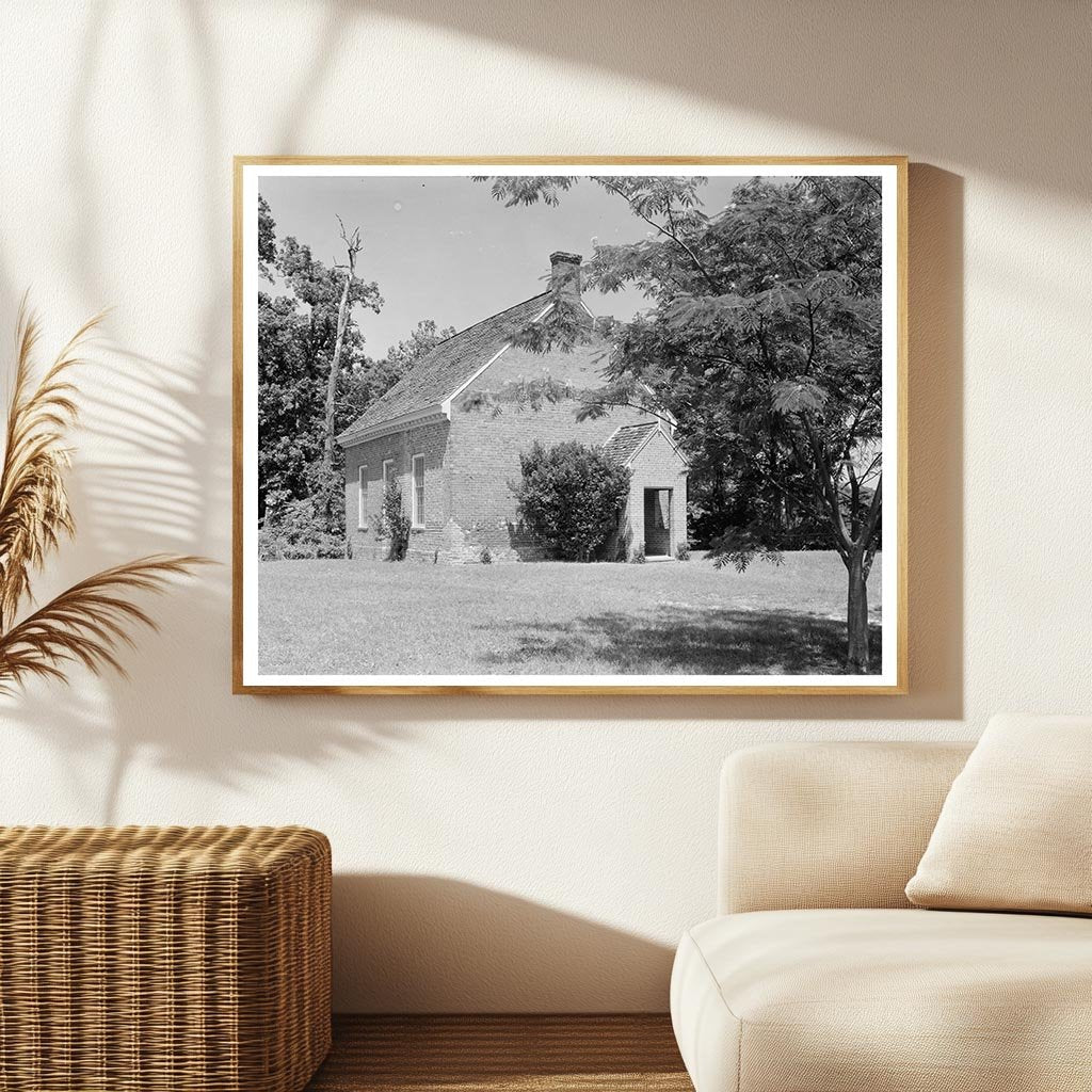 1748 Church Building in Toano, VA - Historic Photo