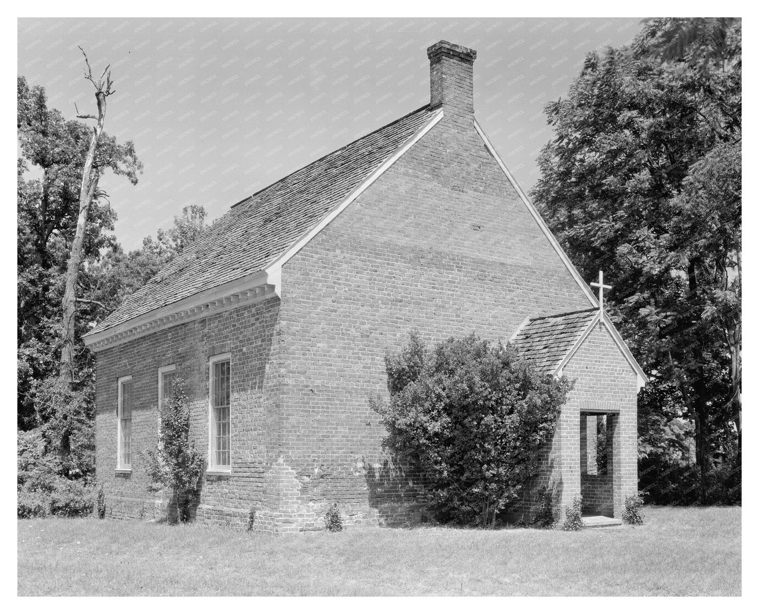 1748 Church in Toano, Virginia - Historical Architecture
