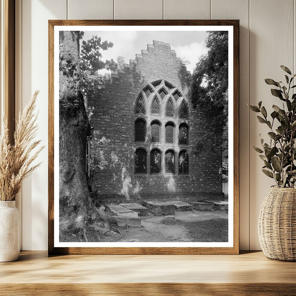 Old Church Tower in Jamestown, Virginia - Historic Photo 193