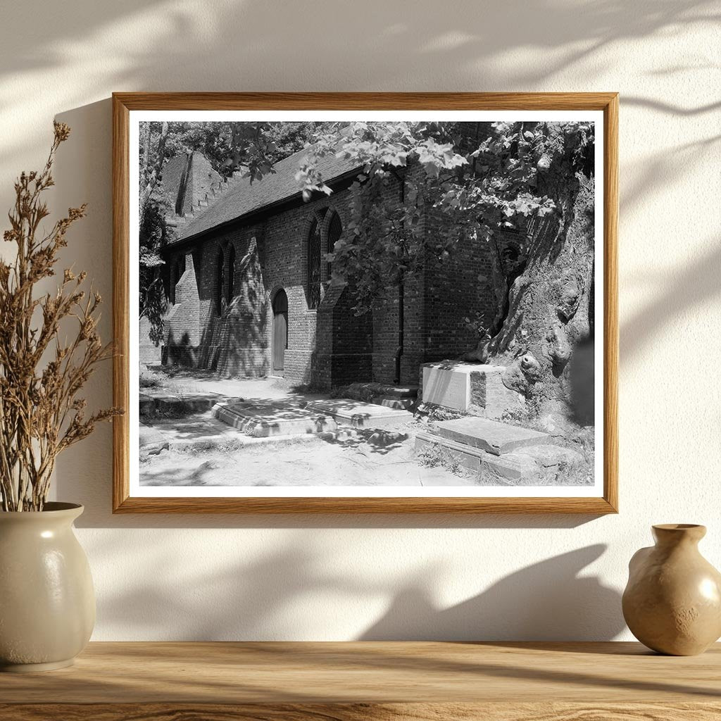 Old Church Tower, Jamestown VA, 1639-1907 History