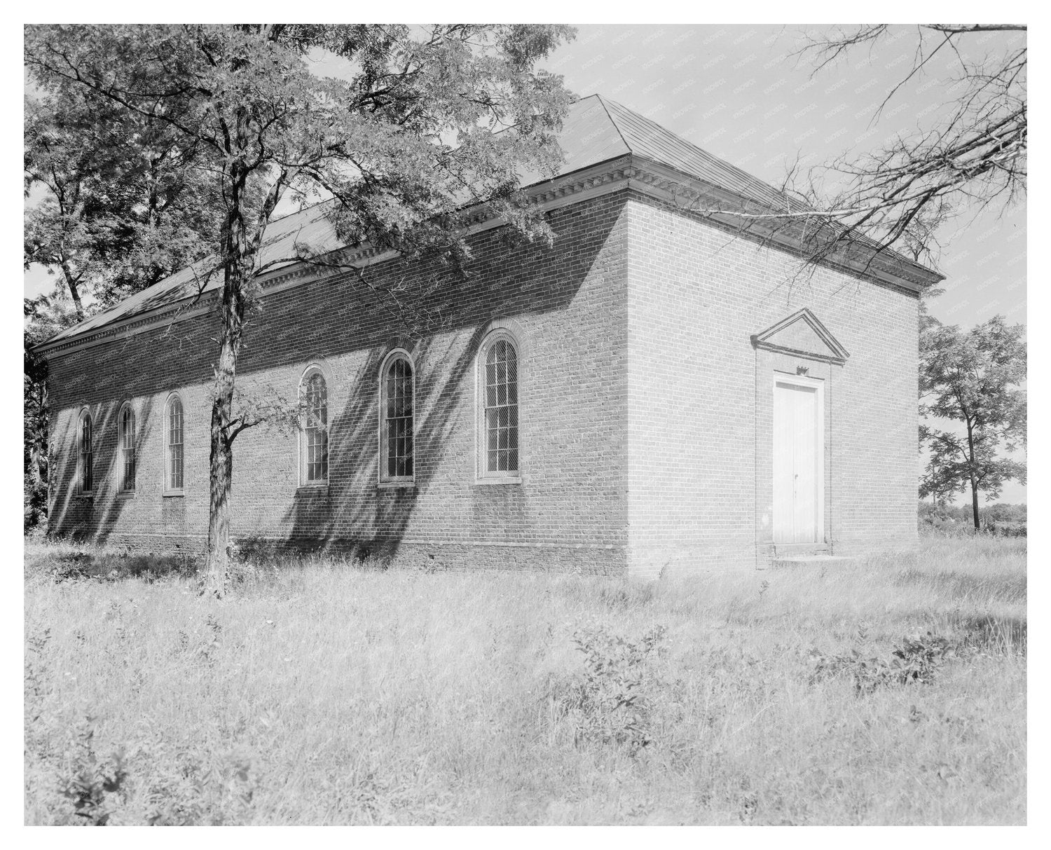 Brunswick Parish Church, Comorn, VA, 1769-1770 History