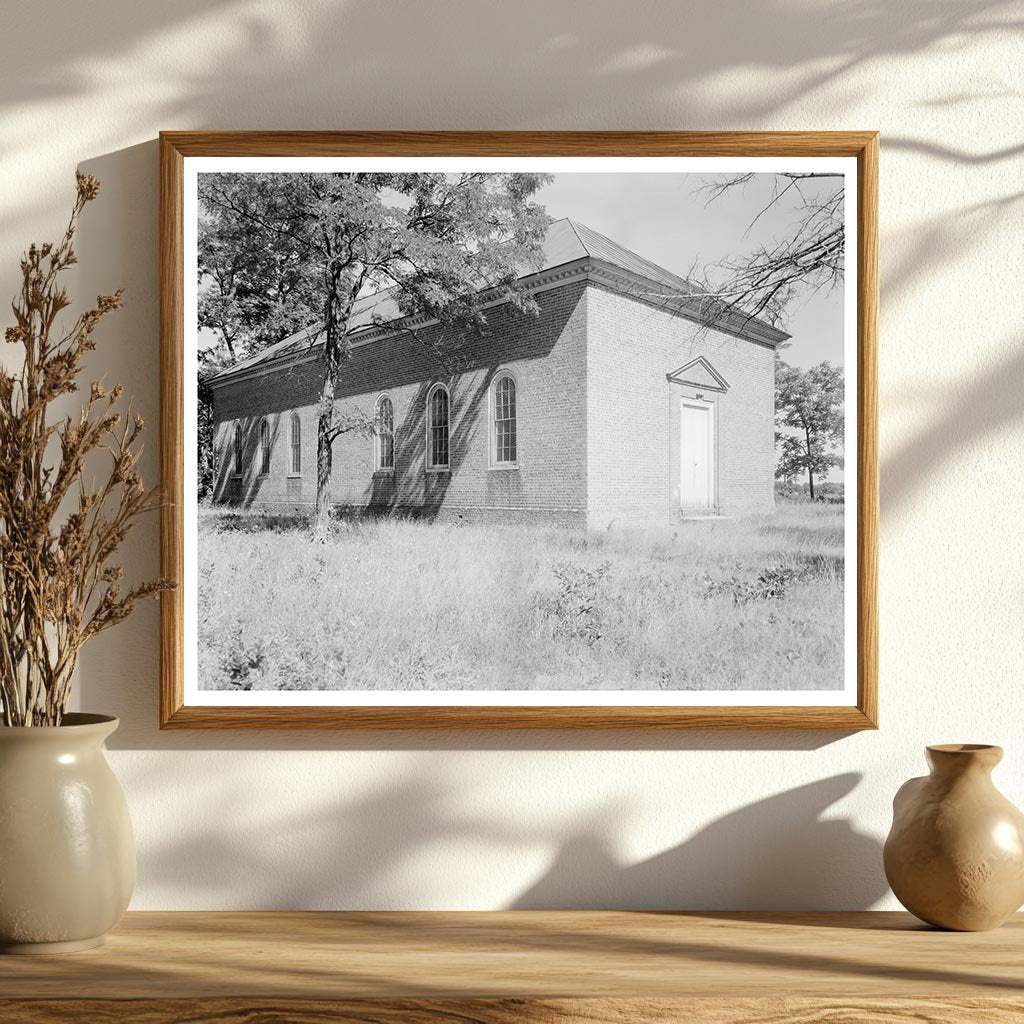 Brunswick Parish Church, Comorn, VA, 1769-1770 History