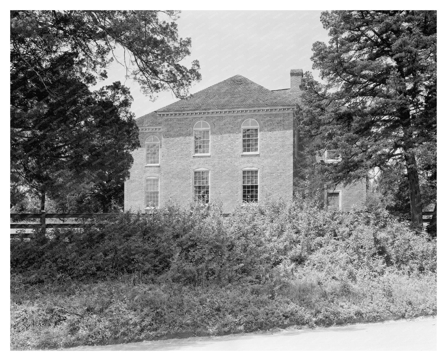 Historic Church in Owens, VA - Built 1766, Captured 1930