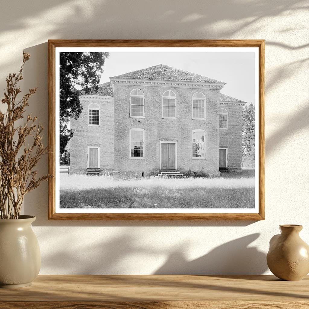 1766 Church in Owens, King George Co, VA - Historical Photo